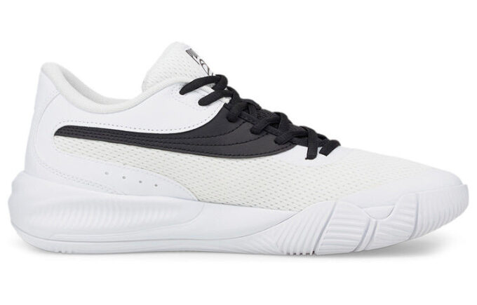 Triple Low Tops Biało-Czarne