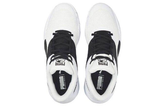 Triple Low Tops Biało-Czarne