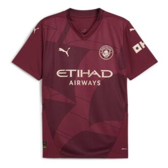 Trzecia koszulka piłkarska Manchester City 24/25 „Dark Jasper”