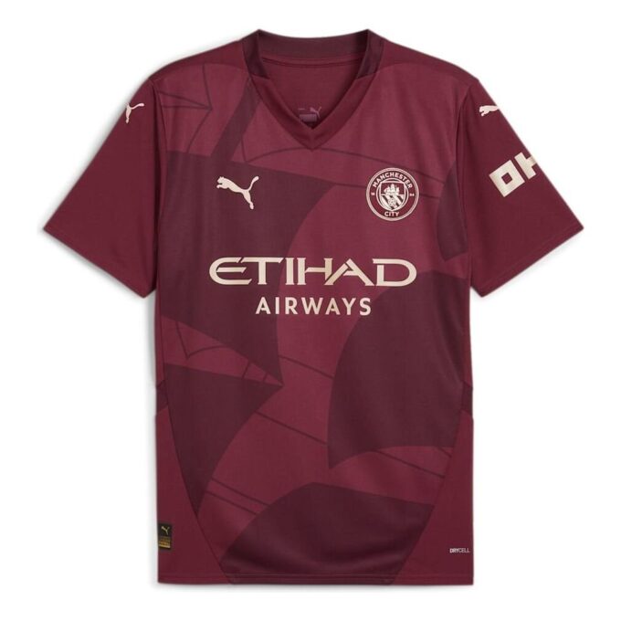 Trzecia koszulka piłkarska Manchester City 24/25 „Dark Jasper”