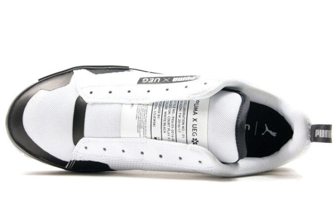UEG x Court Play Slip-On „Gravity Resistance – białe”