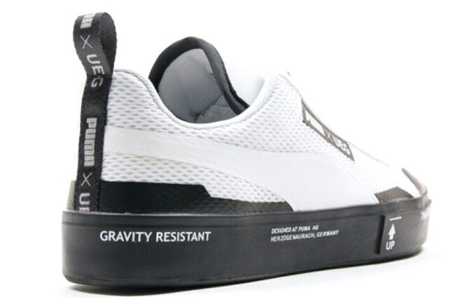UEG x Court Play Slip-On „Gravity Resistance – białe”