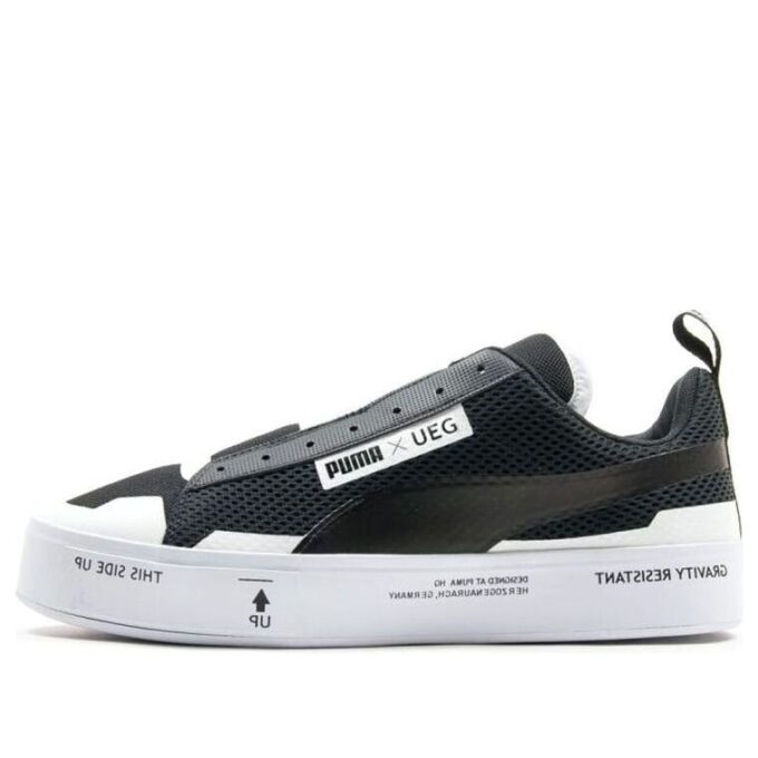 UEG x Court Play Slip-On „Gravity Resistance – Black”