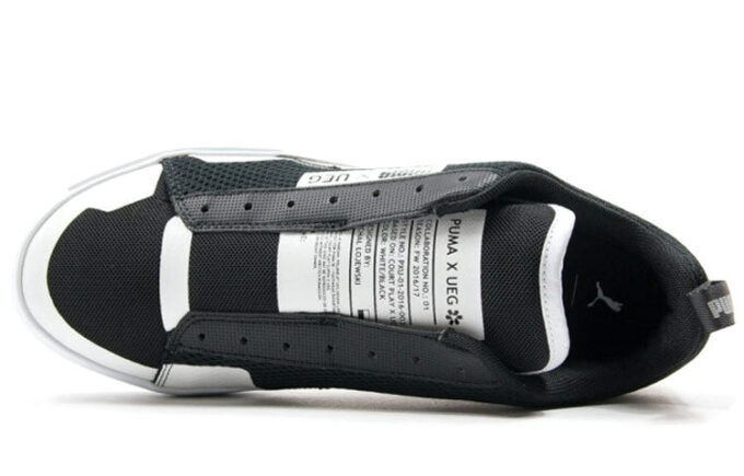 UEG x Court Play Slip-On „Gravity Resistance – Black”