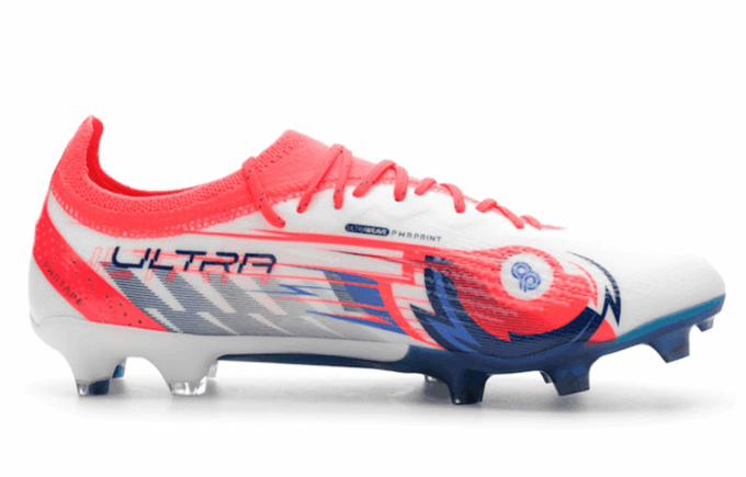 Ultra Ultimate FG AG x Christian Pulisic „Biały Blazing Blue”