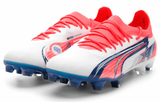 Ultra Ultimate FG AG x Christian Pulisic „Biały Blazing Blue”
