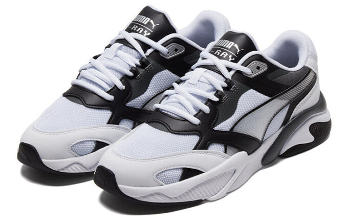 Uniseksowe buty codzienne X-Ray Millenium w kolorze czarno-białym