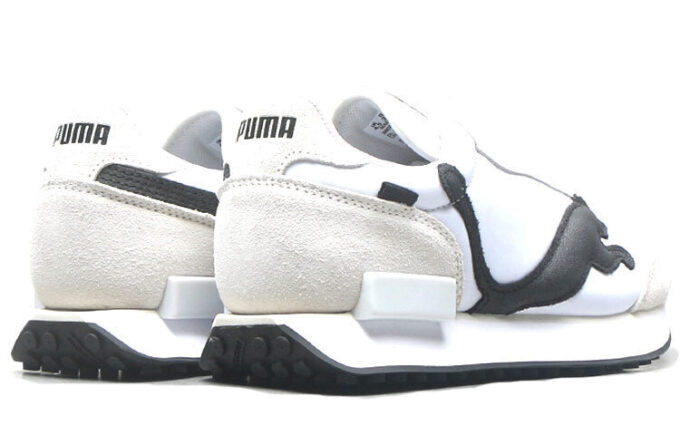 Uniseksowe buty do biegania Future Rider Risk Alert w kolorze białym/czarnym