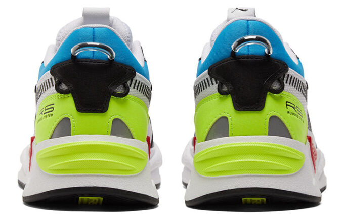 Uniseksowe buty sportowe Rs-Z Core w kolorze białym/czarnym/żółtym