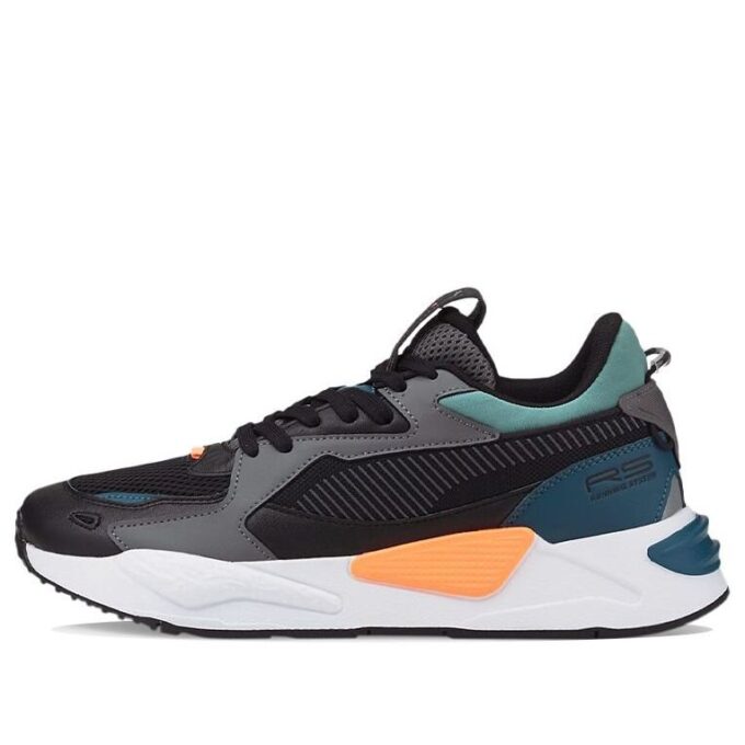 Uniseksowe buty sportowe Rs-Z Core w kolorze czarno-niebieskim