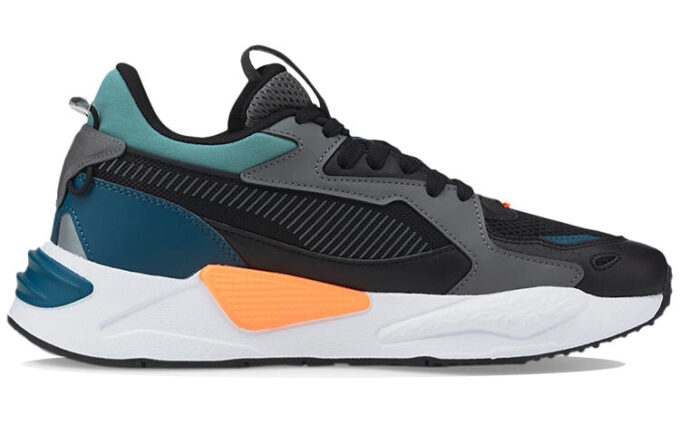 Uniseksowe buty sportowe Rs-Z Core w kolorze czarno-niebieskim