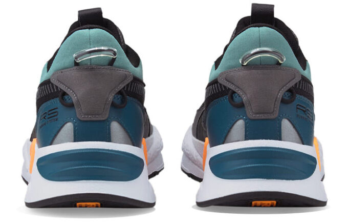 Uniseksowe buty sportowe Rs-Z Core w kolorze czarno-niebieskim