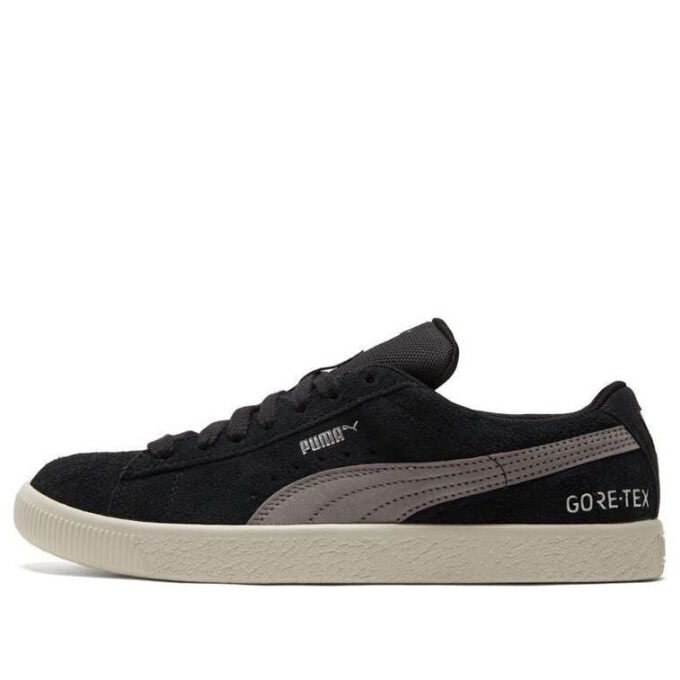 Uniseksowe zamszowe trampki VTG GTX w kolorze czarno-szarym