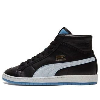 Unisex Ralph Sampson 70 Mid Layer Sneakers Czarno-Niebieskie