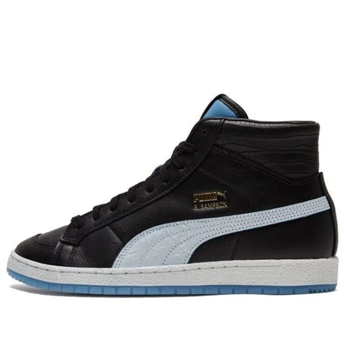 Unisex Ralph Sampson 70 Mid Layer Sneakers Czarno-Niebieskie