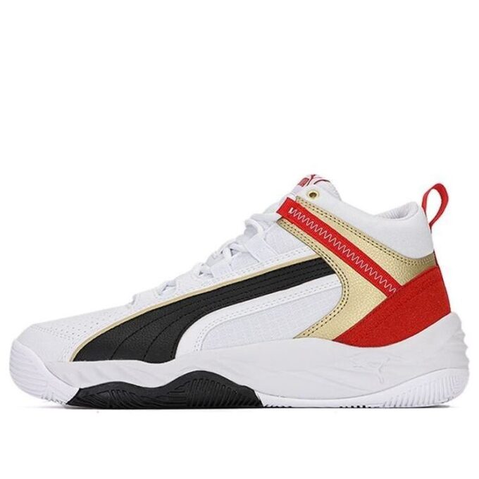 Unisex Rebound Future Evo Mid-Top Czarno-Biało-Czerwone