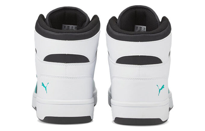 Unisex Rebound LayUp Mid-Top Czarno-Biało-Zielony