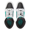 Unisex Rebound LayUp Mid-Top Czarno-Biało-Zielony