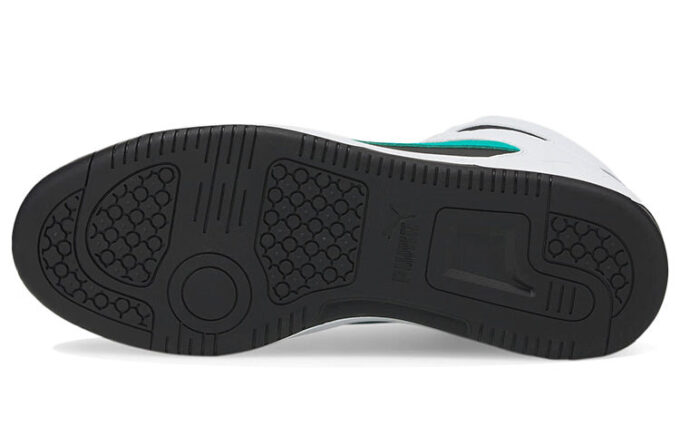 Unisex Rebound LayUp Mid-Top Czarno-Biało-Zielony