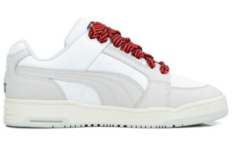 Unisex Slipstream Lo Laces Sneakers Szaro-Białe