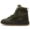 Unisex zamszowe trampki WTR Mid w kolorze zielonym