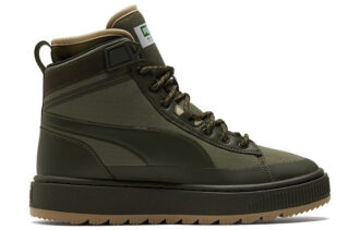 Unisex zamszowe trampki WTR Mid w kolorze zielonym