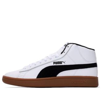 Unisexowe trampki Smash V2 Mid-Top, białe