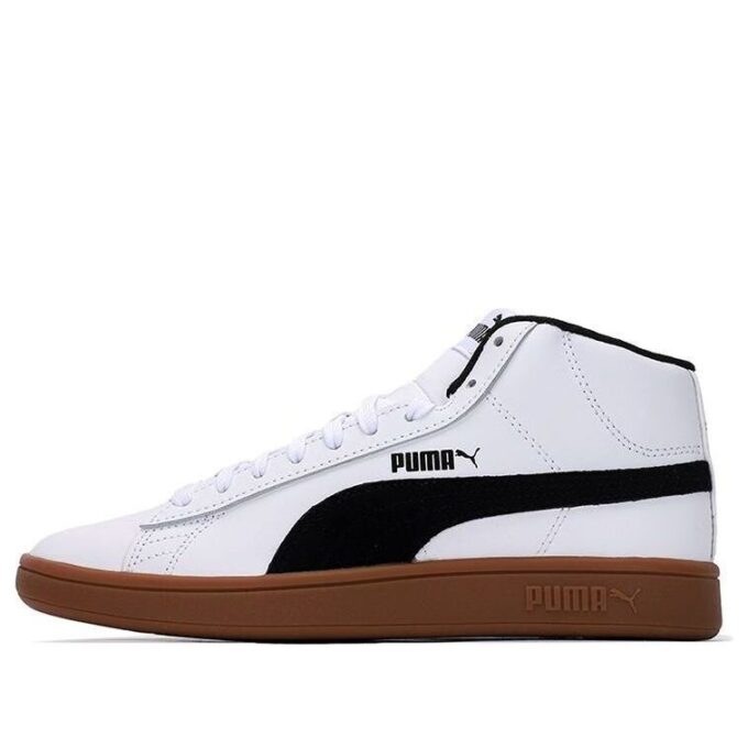 Unisexowe trampki Smash V2 Mid-Top, białe