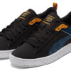 Unisexowe zamszowe trampki Bloc Low-Top w kolorze niebiesko-czarnym