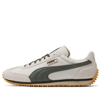 Wirujący retro casual szaro-zielony