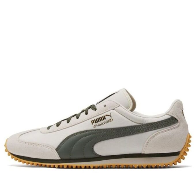 Wirujący retro casual szaro-zielony