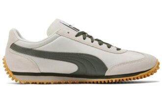 Wirujący retro casual szaro-zielony