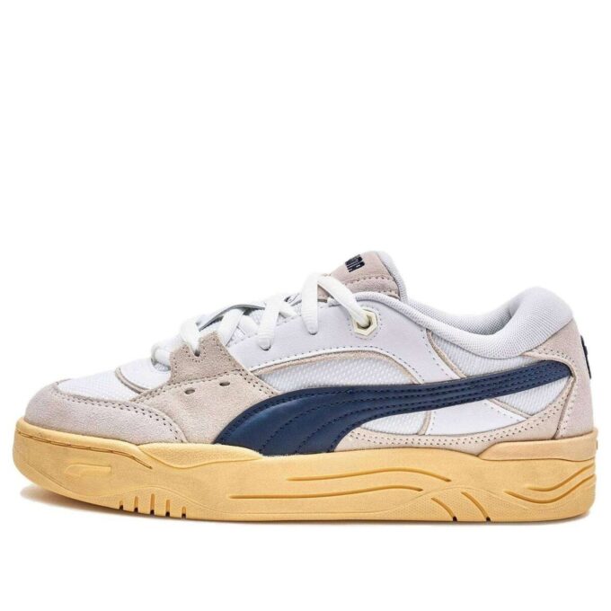 (WMNS) 180 Vintage „Biały Granatowy Ciepła Biel”