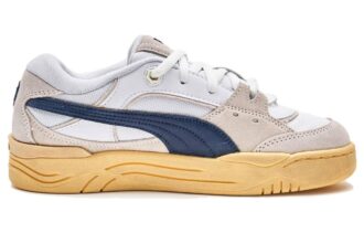 (WMNS) 180 Vintage „Biały Granatowy Ciepła Biel”
