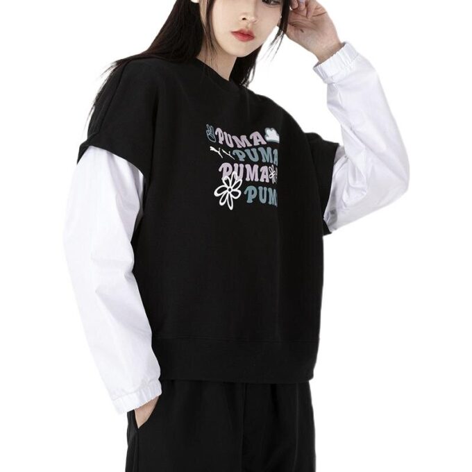 (WMNS) 2-Fer Graphic Vest Top Logo „Black”