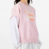 (WMNS) 2-Fer Graphic Vest Top Logo „Pink”