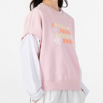 (WMNS) 2-Fer Graphic Vest Top Logo „Pink”