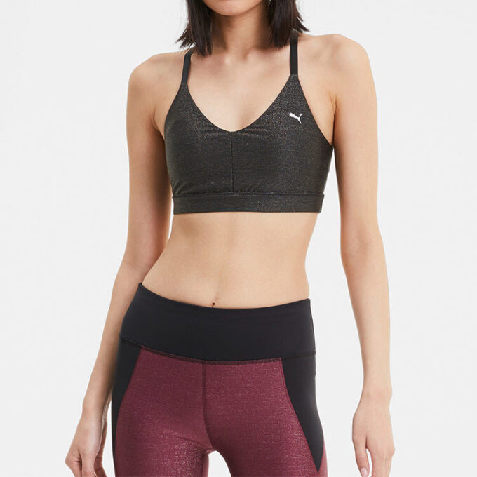 (WMNS) Biustonosz treningowy LOW IMPACT STRAPPY w kolorze czarnym