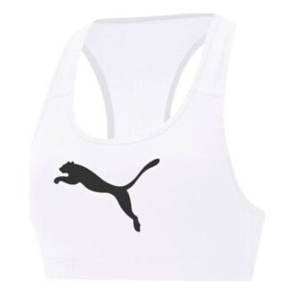 (WMNS) Biustonosz treningowy Mid 4Keeps Graphic w kolorze białym