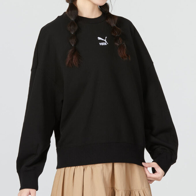(WMNS) Bluza Better Classic Relaxed Crew w kolorze czarnym