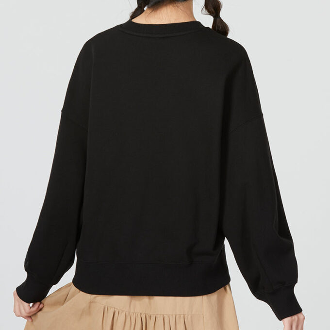 (WMNS) Bluza Better Classic Relaxed Crew w kolorze czarnym