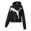 (WMNS) Bluza sportowa z kapturem „Czarna”