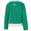 (WMNS) Bluza z dekoltem w serek z logo w kolorze zielonym