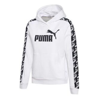(WMNS) Bluza z kapturem Amplified Cropped w kolorze białym
