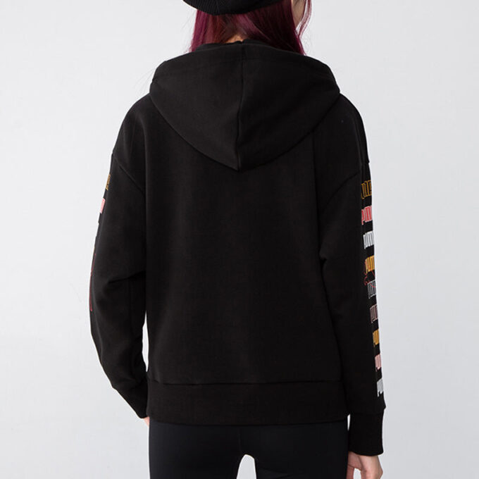 (WMNS) Bluza z kapturem Classics Graphics w kolorze czarnym