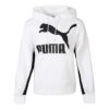 (WMNS) Bluza z kapturem Classics Logo „Biało-czarna”