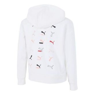 (WMNS) Bluza z kapturem Classics Logo Graphics w kolorze białym
