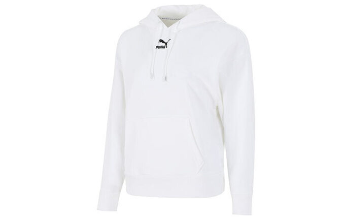 (WMNS) Bluza z kapturem Classics Logo Graphics w kolorze białym