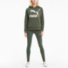 (WMNS) Bluza z kapturem Classics Logo „Oliwkowo-zielona,  biała”