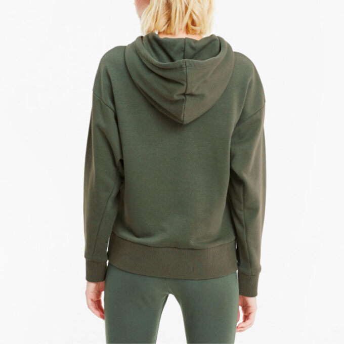 (WMNS) Bluza z kapturem Classics Logo „Oliwkowo-zielona,  biała”